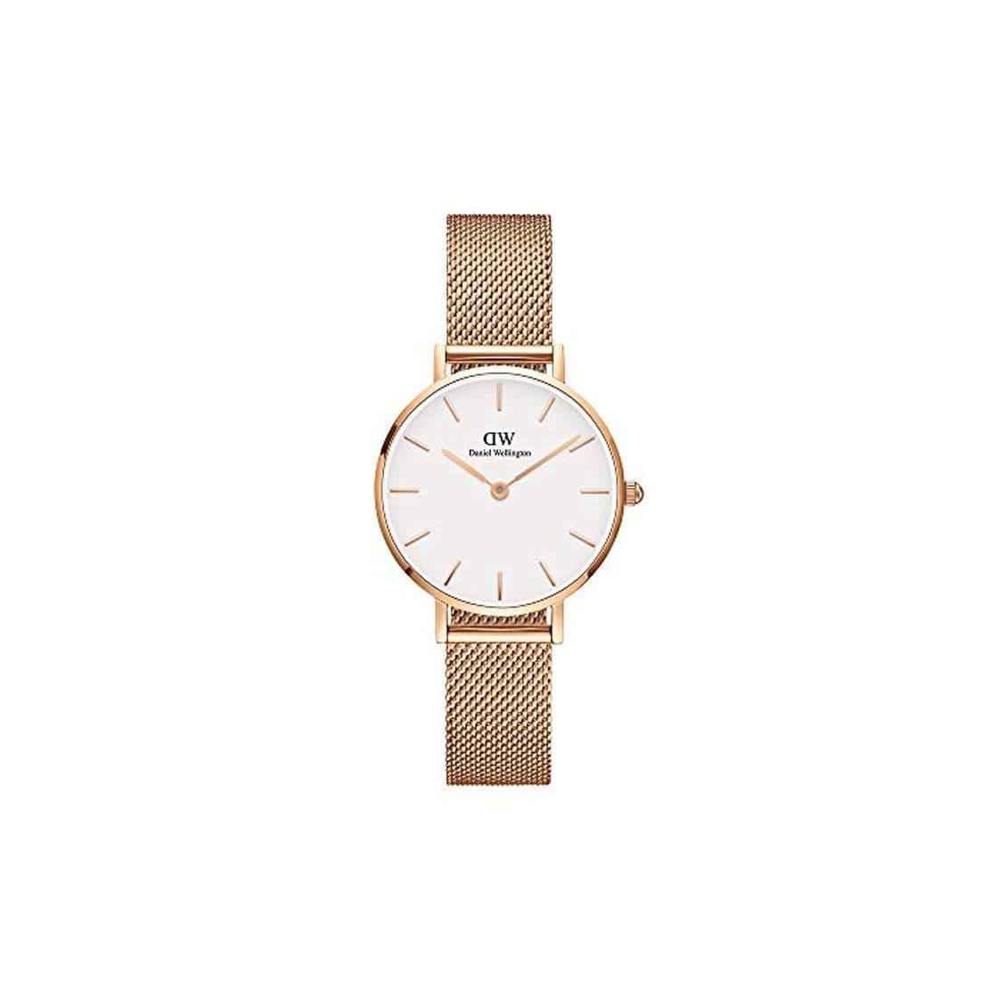 Moda Daniel Wellington Reloj Analógico para Mujer de Cuarzo con Correa en Acero