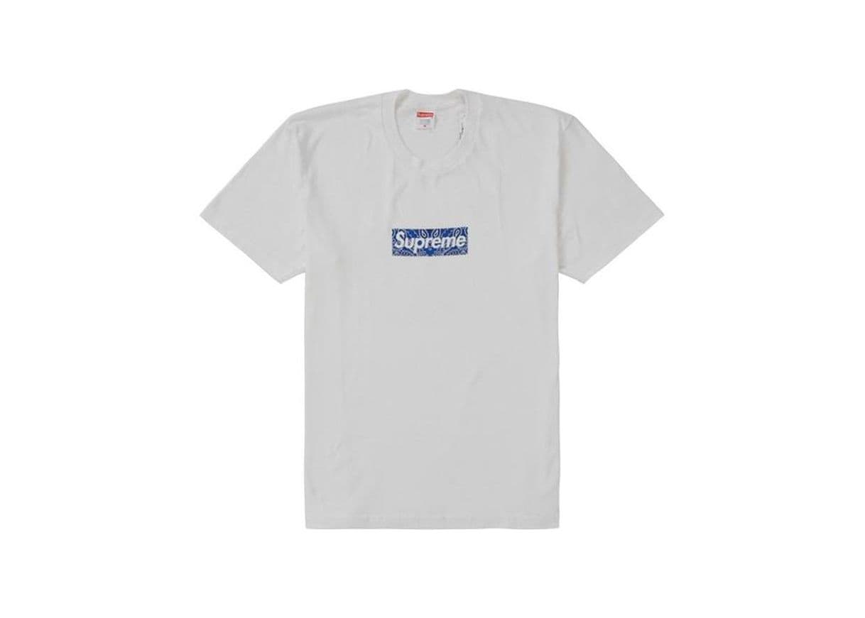 Product Supreme Bandana Box Logo Tee White