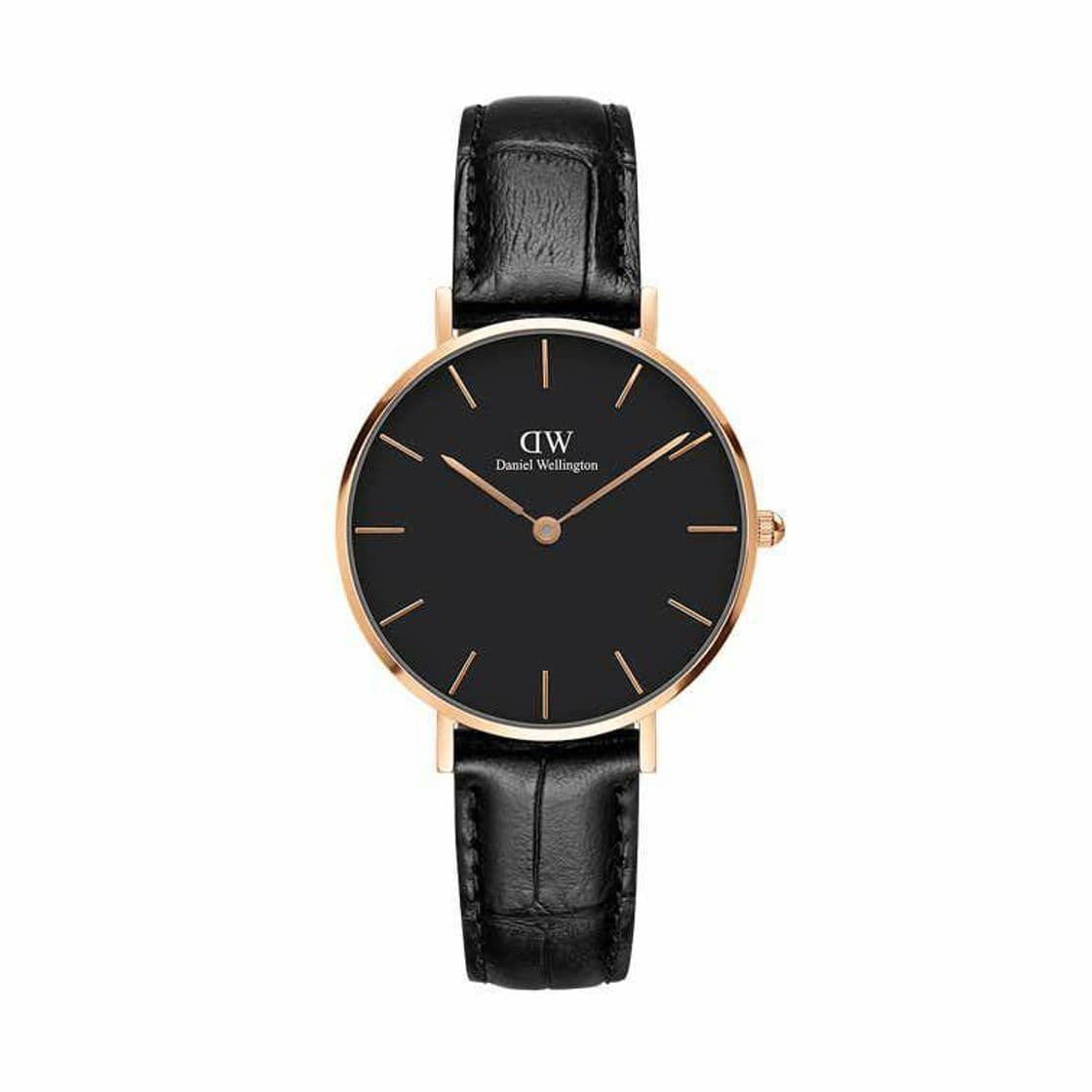 Producto Classic Petite Reading Black Rose Gold 32mm