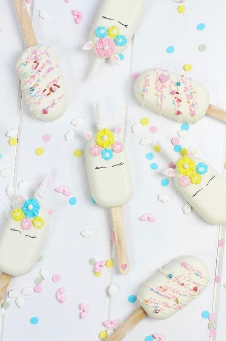 Fashion Cake pop de unicornio 🦄 