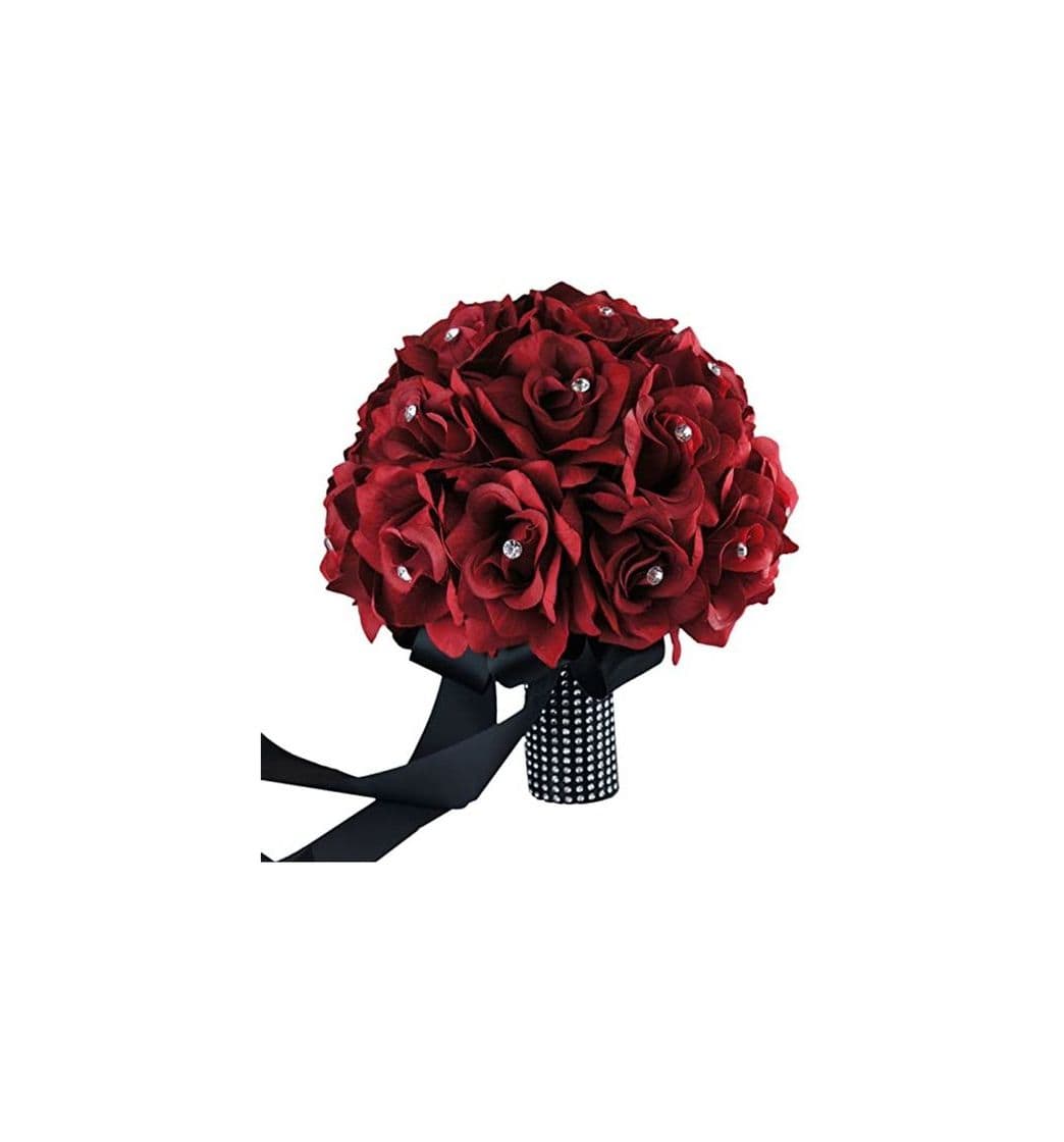 Product ramo de novia negro con rosas