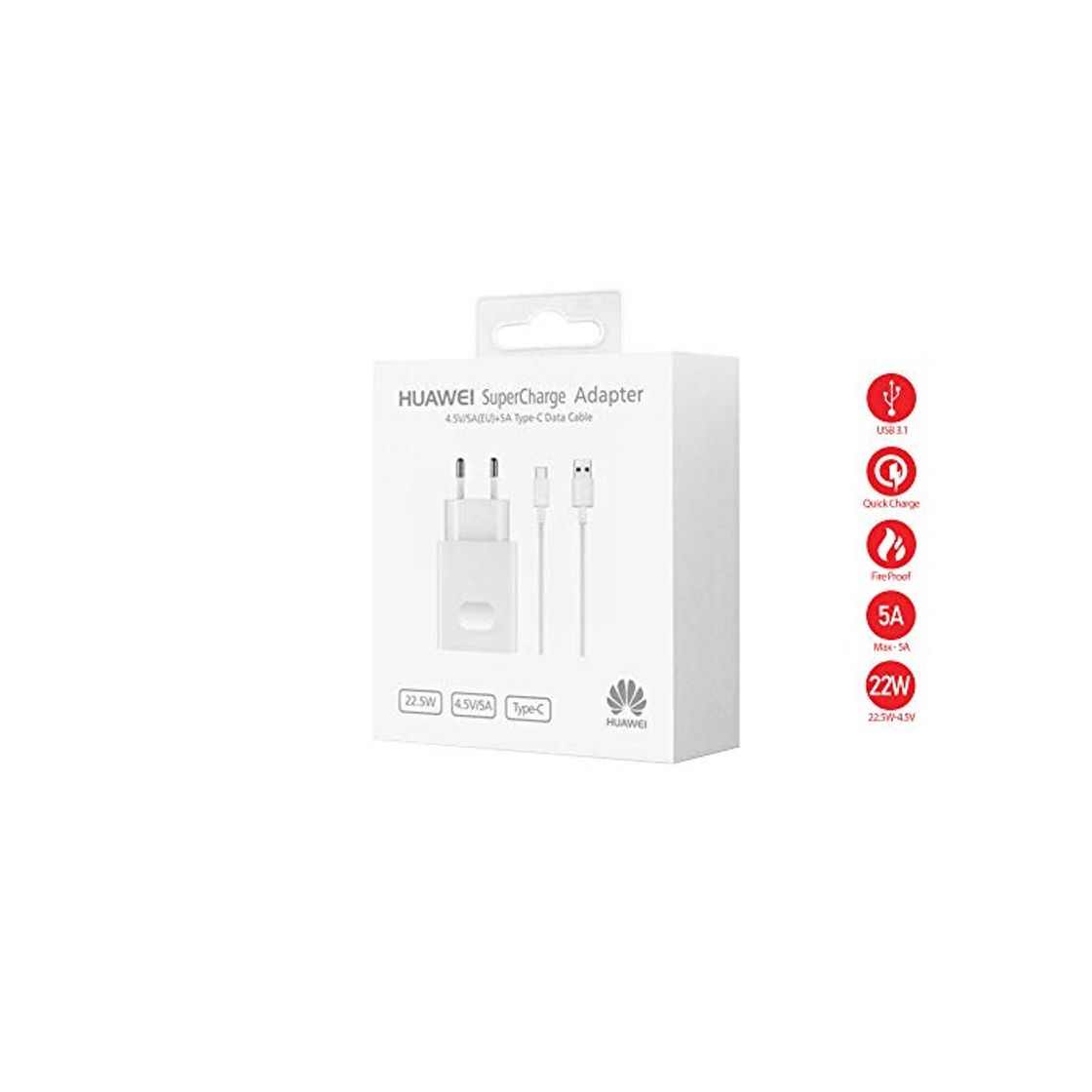 Electronic Cargador Original Huawei AP81 Carga Rapida SuperCharge