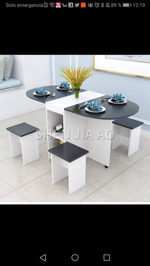 Moda Mesa de comedor plegable