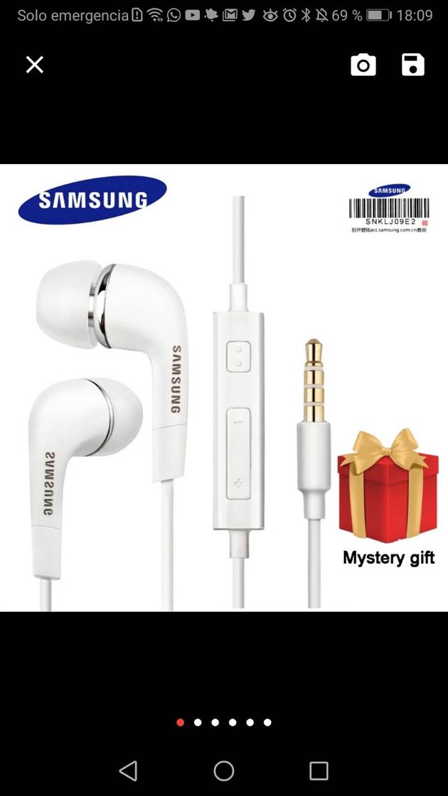 Fashion Auriculares Samsung 