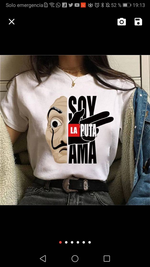 Moda Camisetas de "La Casa de Papel" 