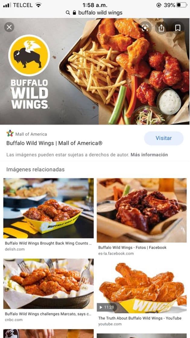 Restaurantes Buffalo Wild Wings