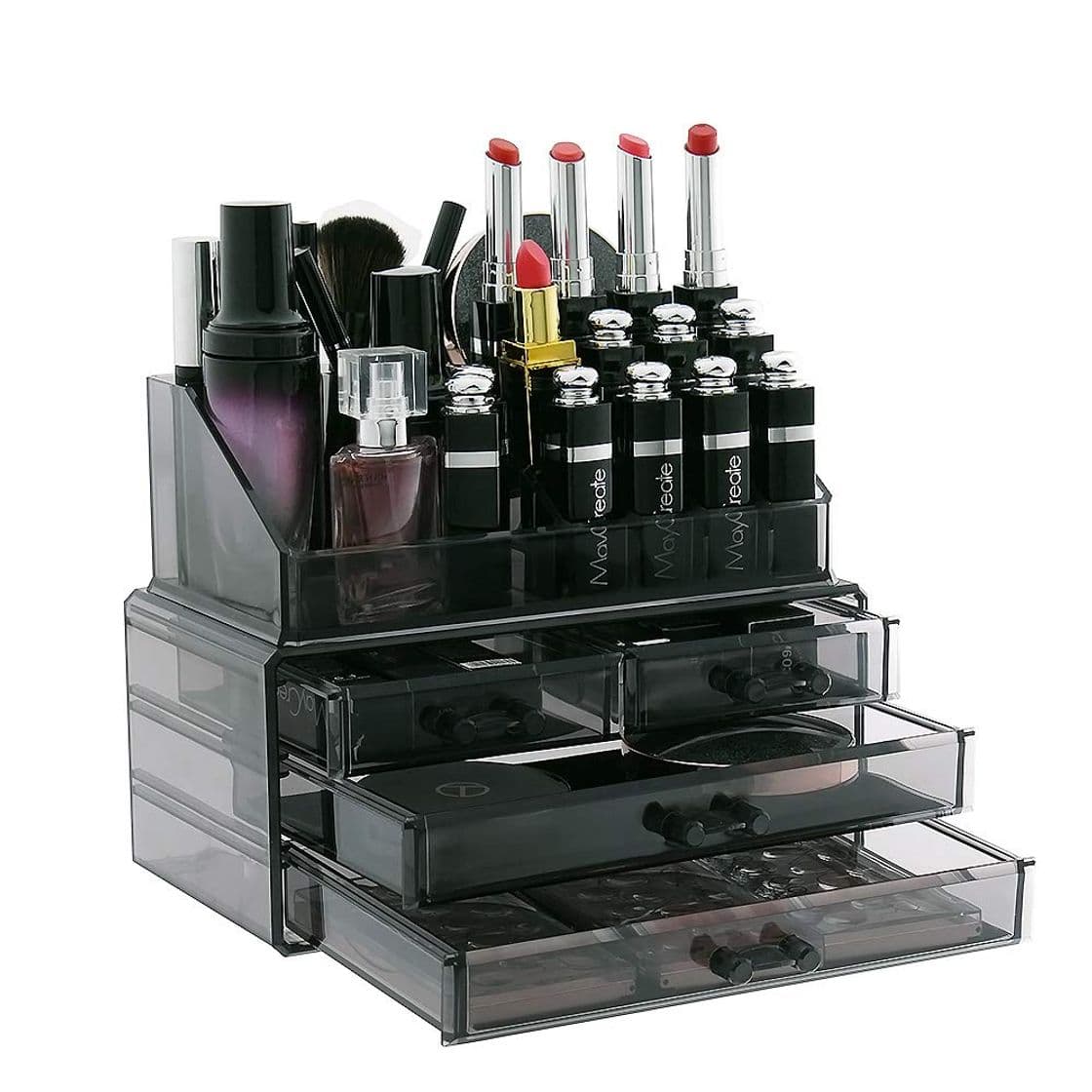 Beauty Display4top - Organizador de joyería multifunción para maquillaje