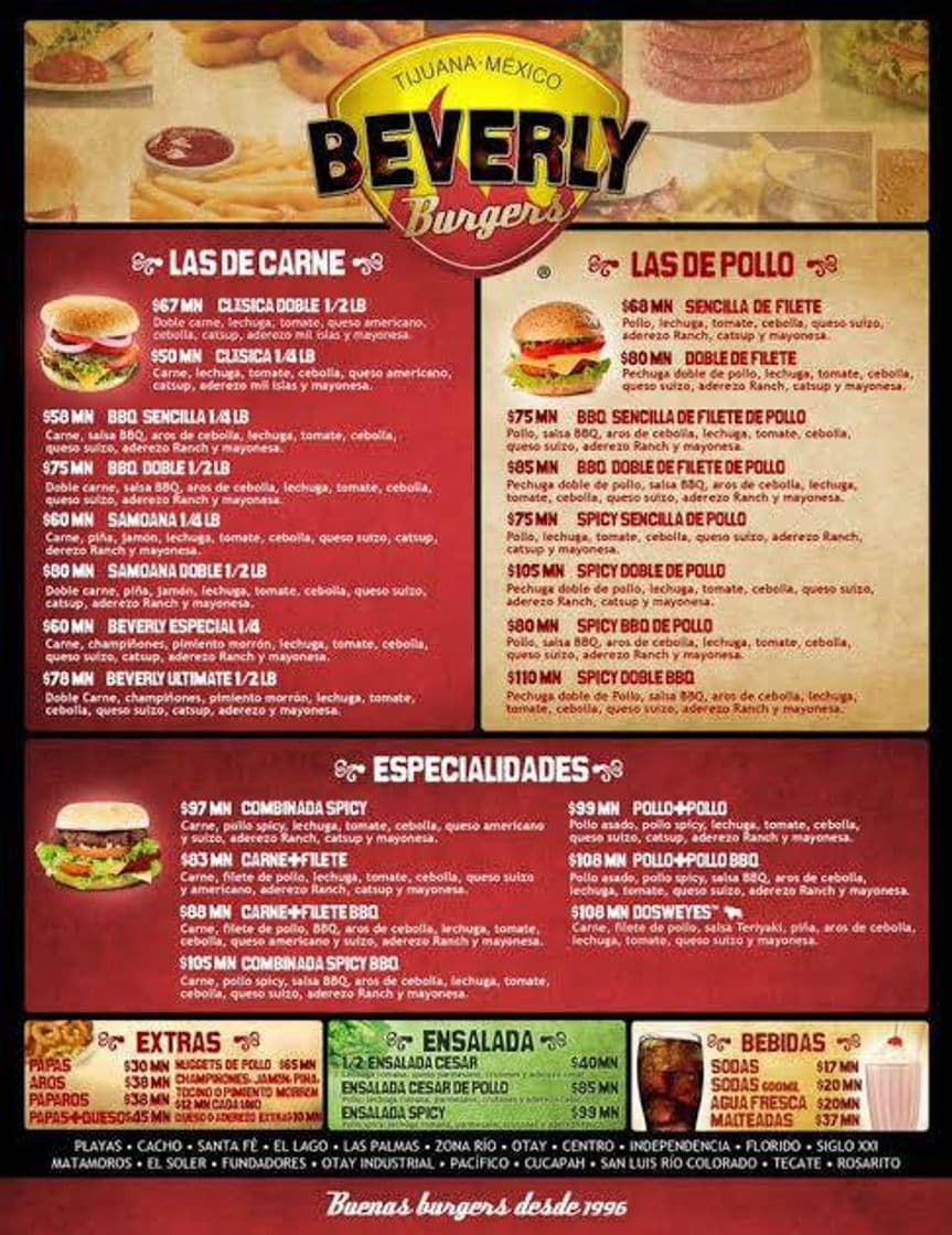 Restaurants Beverly Burgers El Florido