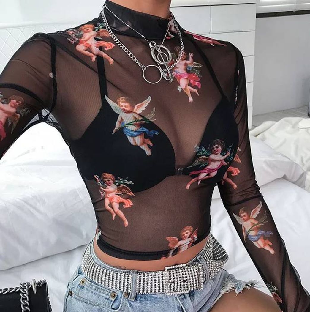 Moda Angel crop top