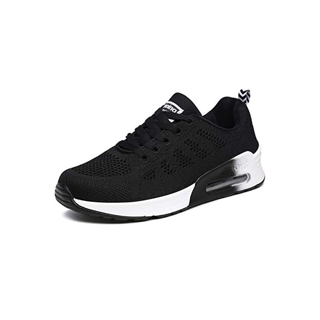 Fashion Lanchengjieneng Moda para Mujer Entrenador de Running de Aire Transpirable Jogging Fitness Sneakers Casual Walking Shoes Negro EU 38