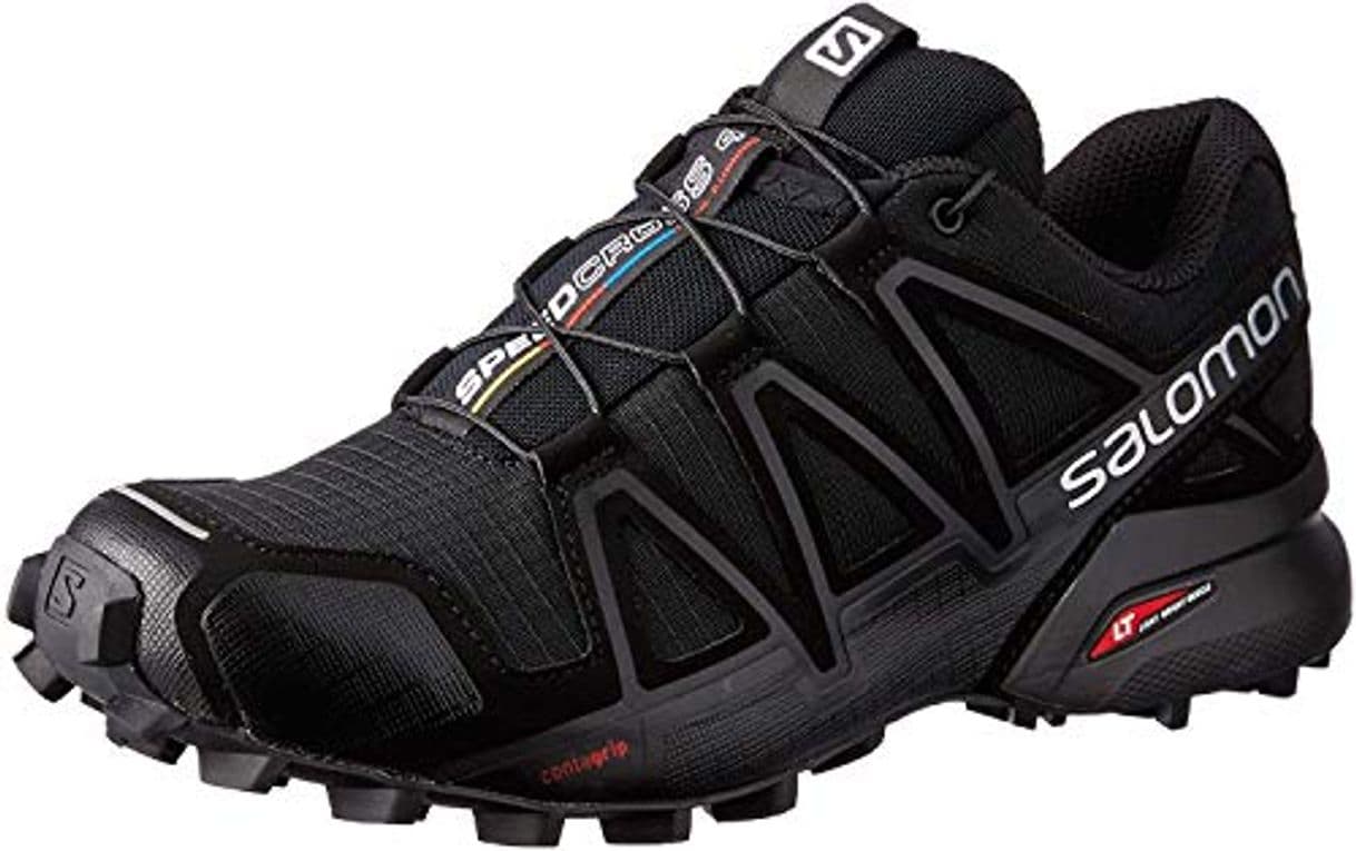 Moda Salomon Speedcross 4 W, Zapatillas de Trail Running para Mujer, Negro