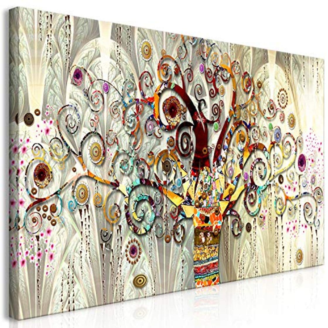 Elemento de la categoría hogar murando Cuadro Gustav Klimt 140x70 cm impresión en Material Tejido no Tejido