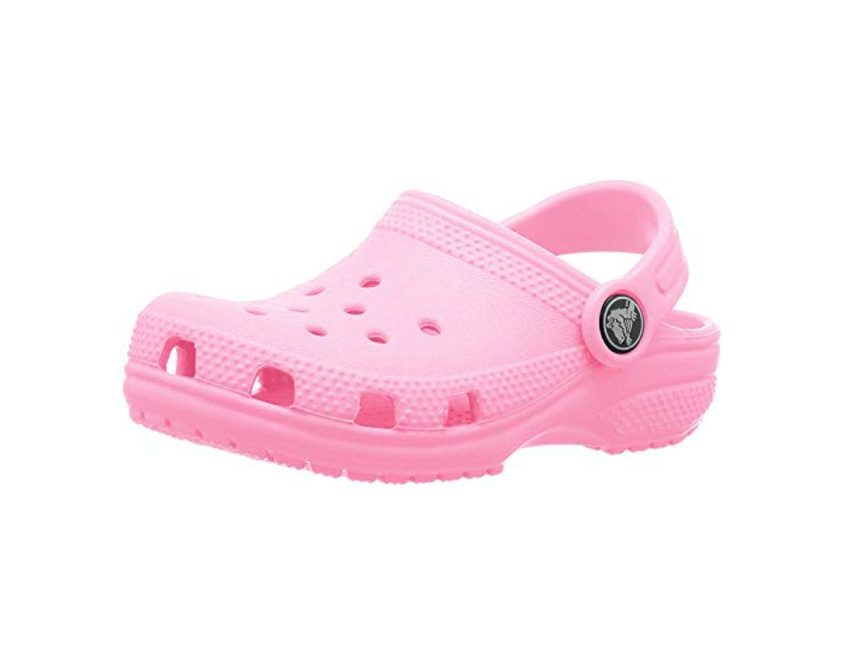 Moda Crocs Classic Clog K, Zuecos Unisex Niños, Rosa