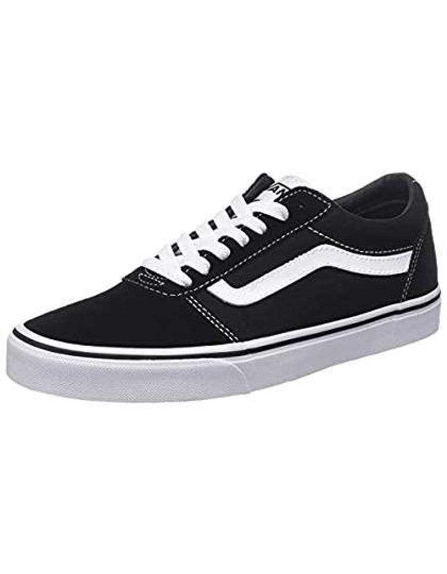 Belleza Vans Ward Canvas, Zapatillas Hombre, Negro