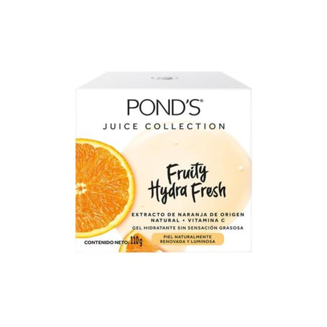 Producto Gel hidratante Pond's fruity hydra fresh extracto de naranja