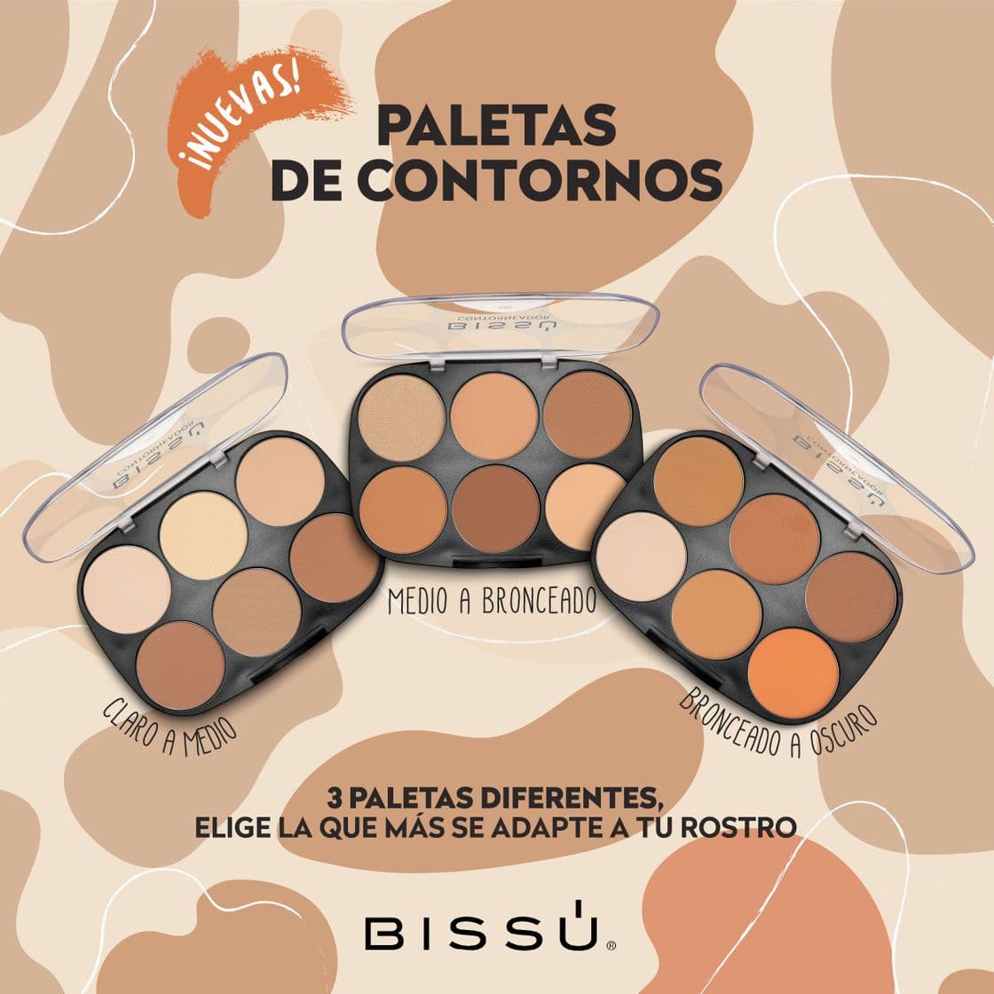 Fashion Paleta de contorno bissú