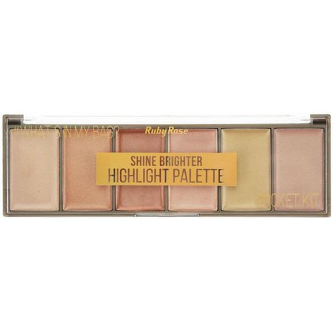 Moda Paleta ruby rose shine brighter