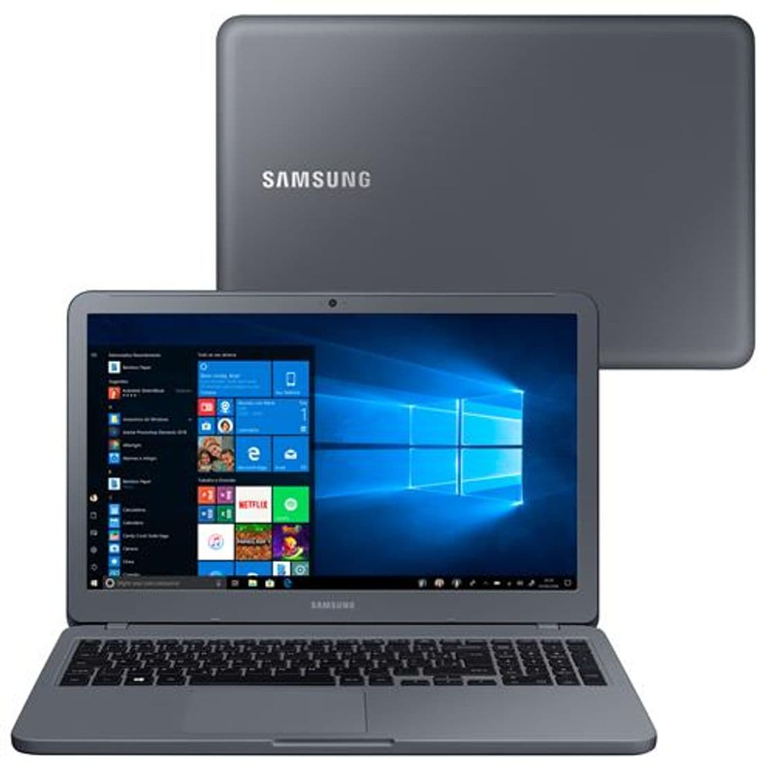 Fashion Notebook Samsung Core i3-7020U 4GB 1TB Tela Full HD 15.6 ...