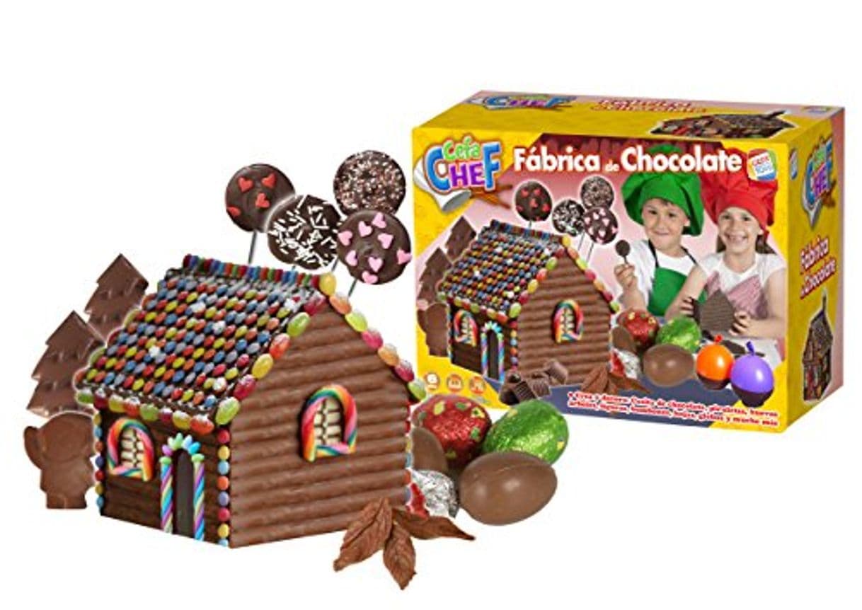 Product Cefa Chef-21791 Disney Fabrica de Chocolate, Juego de comiditas en Miniatura, Multicolor