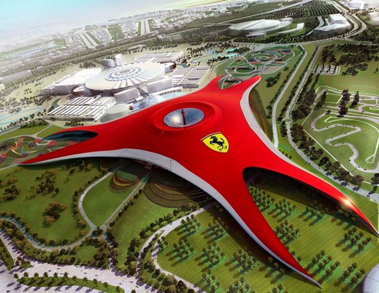 Lugar Ferrari World Abu Dhabi (Office Entrance)