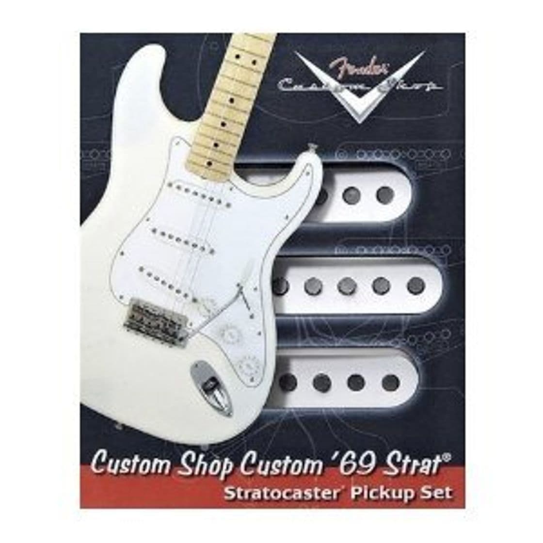 Product Fender Micros Custom Shop 69' Stratocaster white