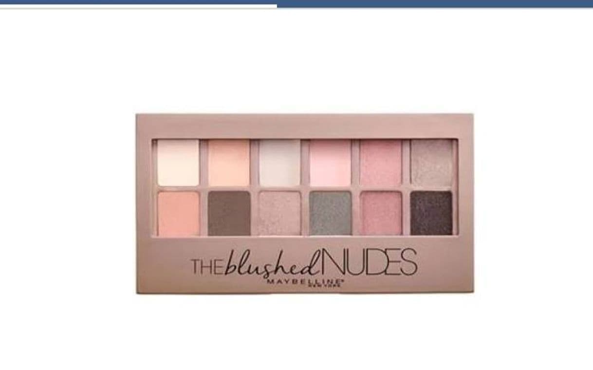 Moda Paleta de sombras blushed nudes eyeshadow 