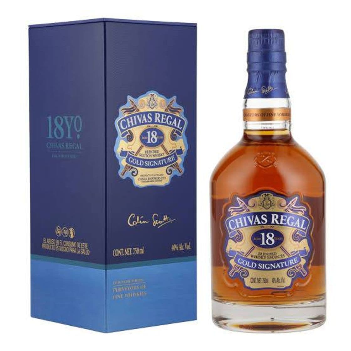 Fashion Chivas Regal 18 años, 750Ml.