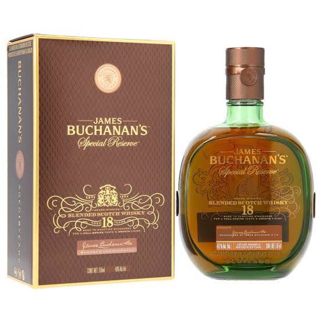 Fashion Buchanans 18 años, 750Ml.