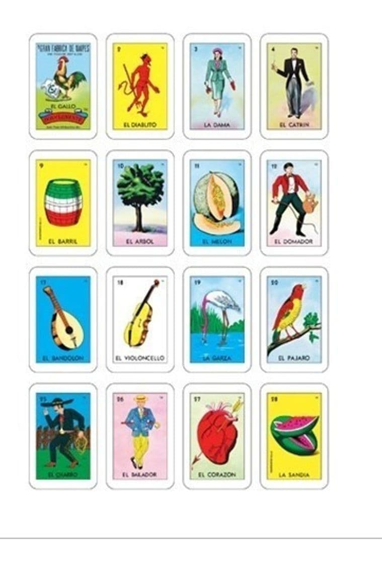 App Baraja de Lotería Mexicana