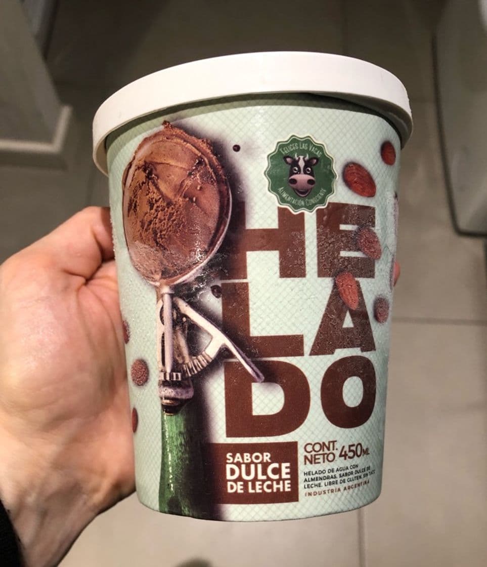 Producto Helado de dulce de leche vegano