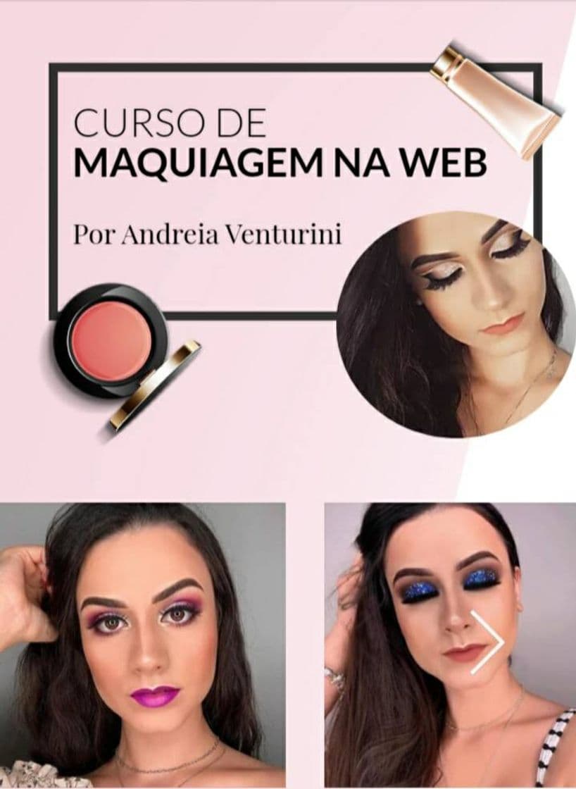 Moda Curso de maquiagem na web!