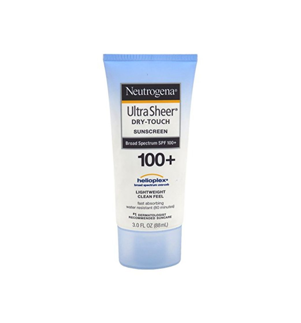 Belleza Neutrogena Ultra Sheer SPF 100 Dry-Touch - Loción de protección solar de tacto