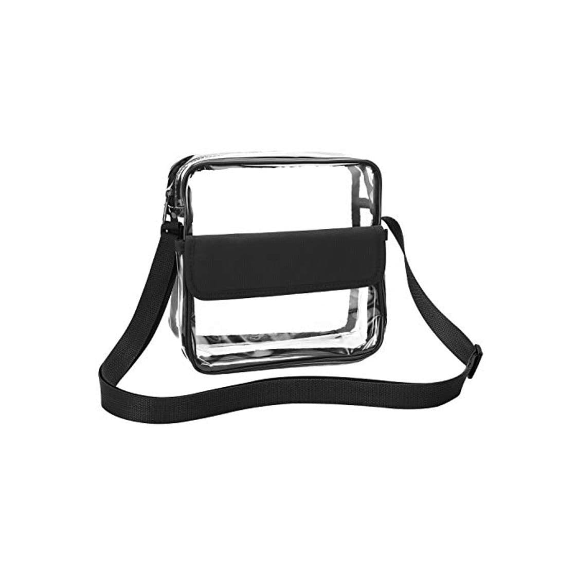 Producto Clear Bag Stadium aprobado, Bolso de hombro clear Crossbody Messenger con correa