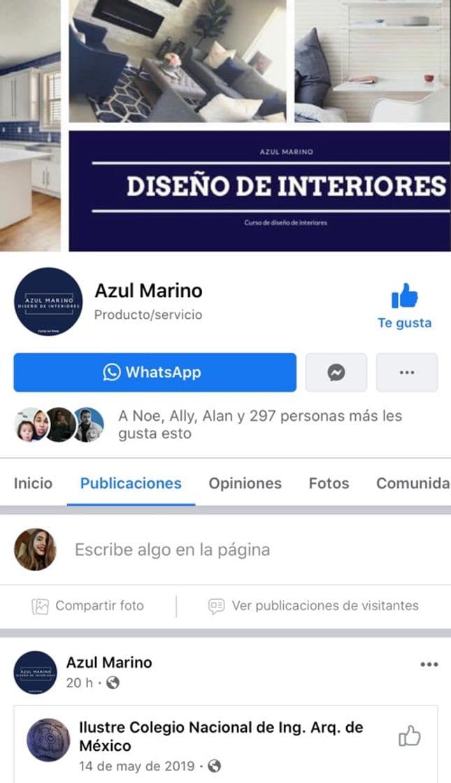 Fashion Les recomiendo mi página en facebook de diseño de interiores