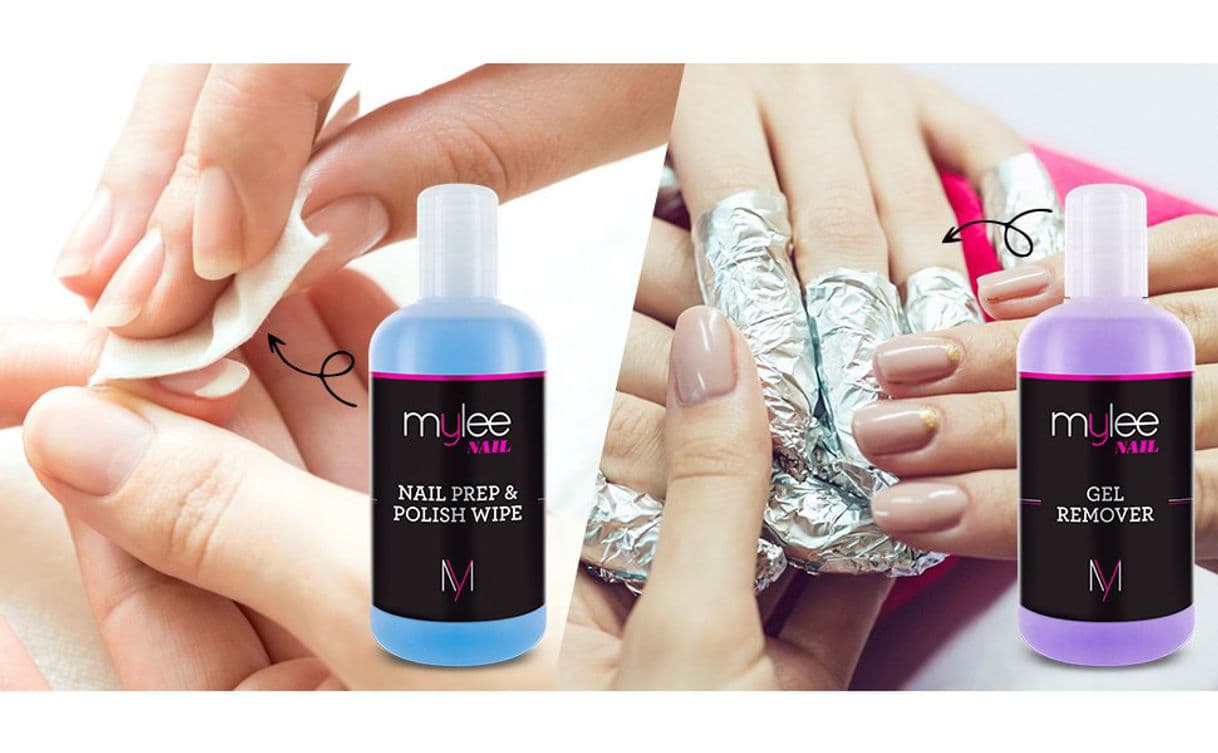 Place Mylee Toallita Prep & Wipe de Gel Limpiador de Uñas