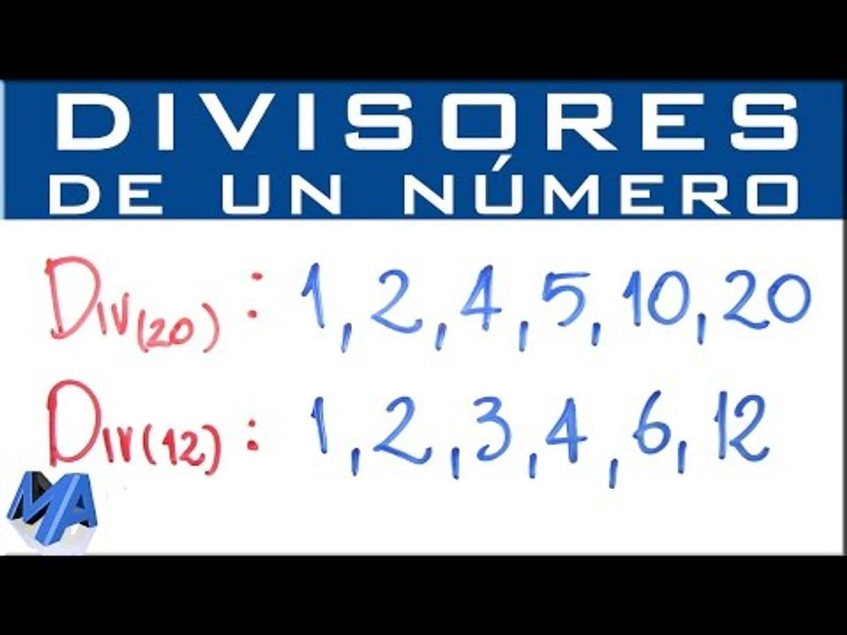 Fashion Divisibilidad MCM y MCD - Matemáticas profesor Alex