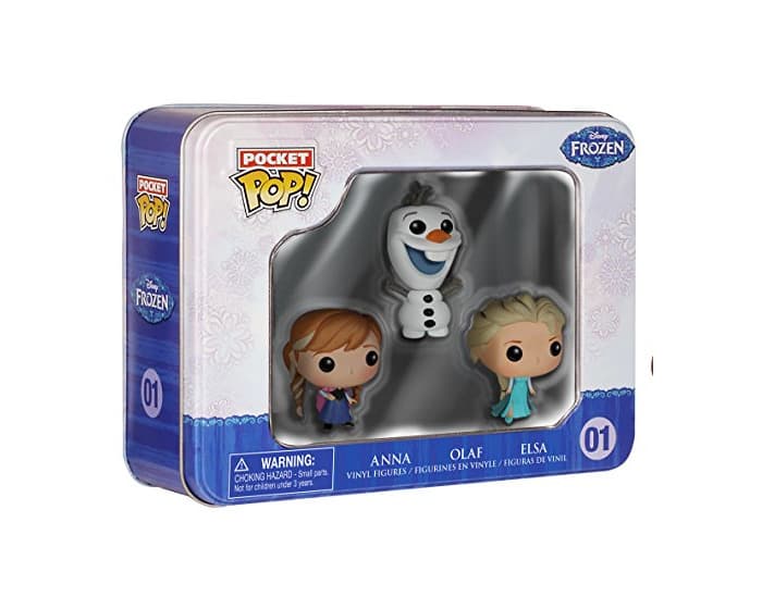 Product Disney congelado Bolsillo Pop! Mini Figuraa En Vinilo 3-Pack Estaño