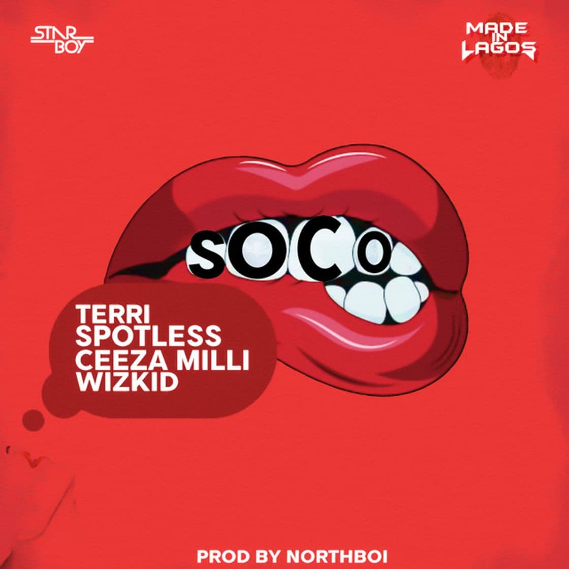 Canción Soco (feat. Wizkid, Ceeza Milli, Spotless & Terri)