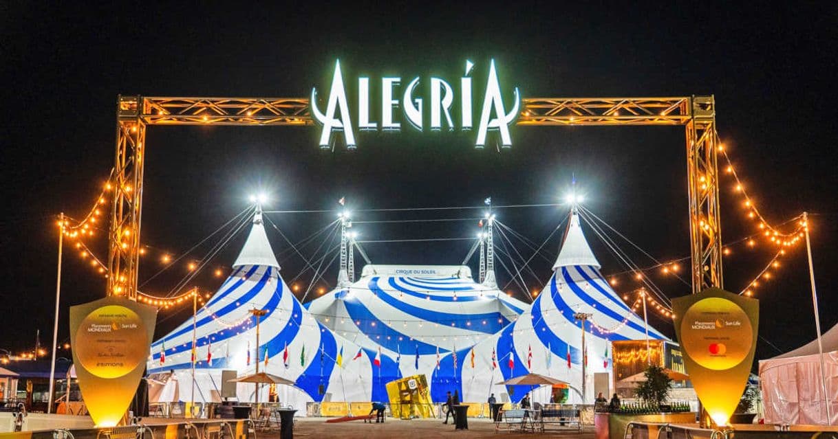 Lugar Cirque du Soleil Alegria - Vieux-Port de Montréal