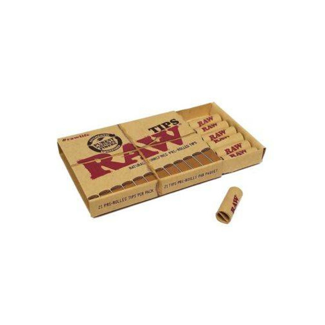 Producto Cartones RAW pre-enrollados