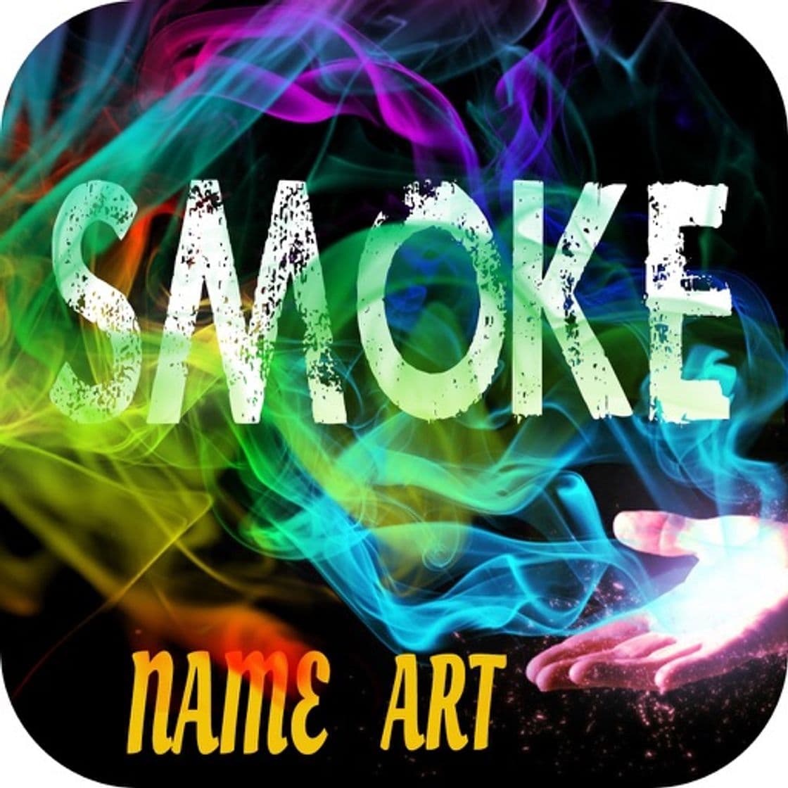 App Smoke Effect Name Art