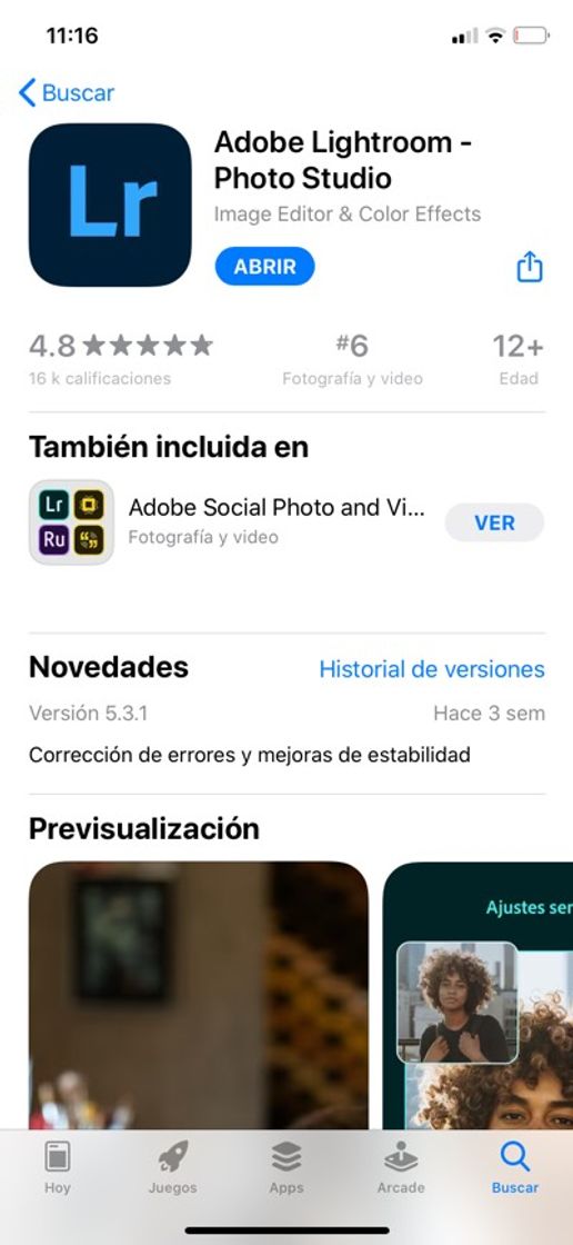 App ‎Adobe Lightroom - Photo Studio en App Store