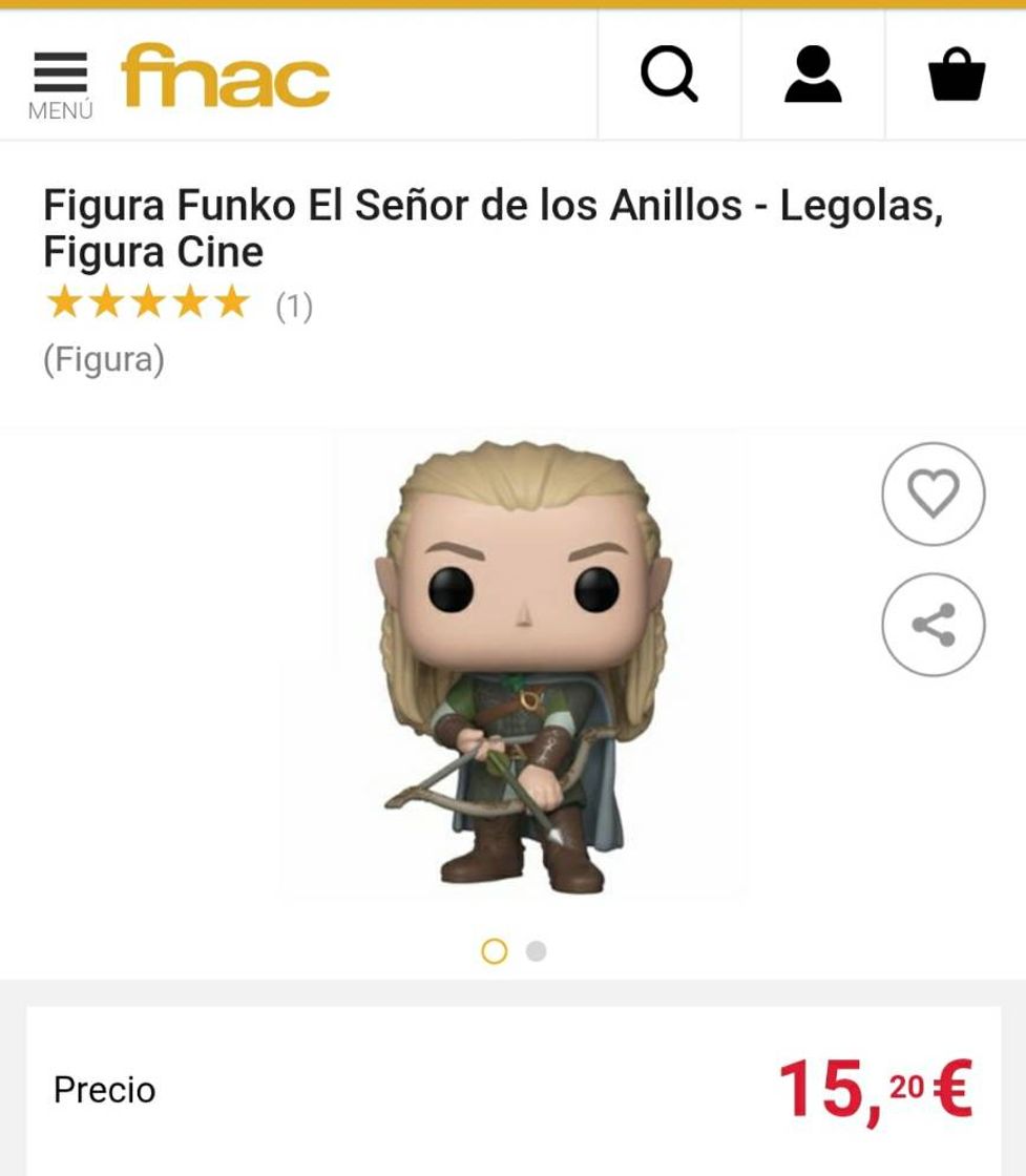 Producto Funko Legolas