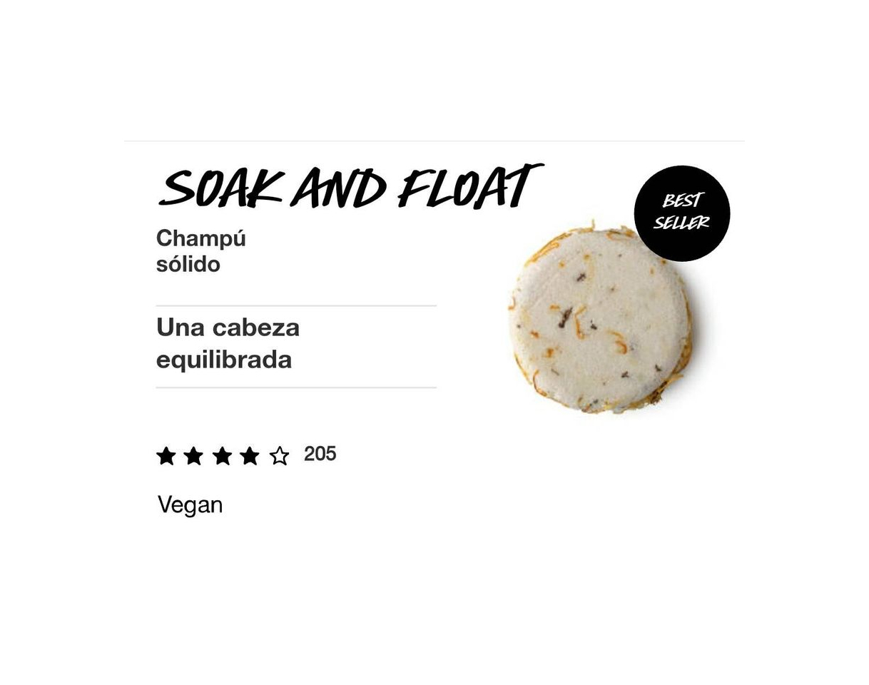 Producto Soak and Float