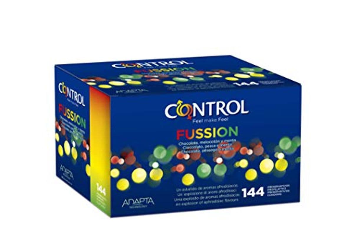 Belleza Control Fussion Preservativos - Caja de condones con 144 unidades