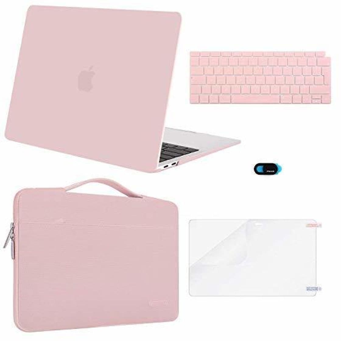 Electrónica MOSISO Funda Dura Compatible con 2019 2018 MacBook Air 13 A1932 Retina