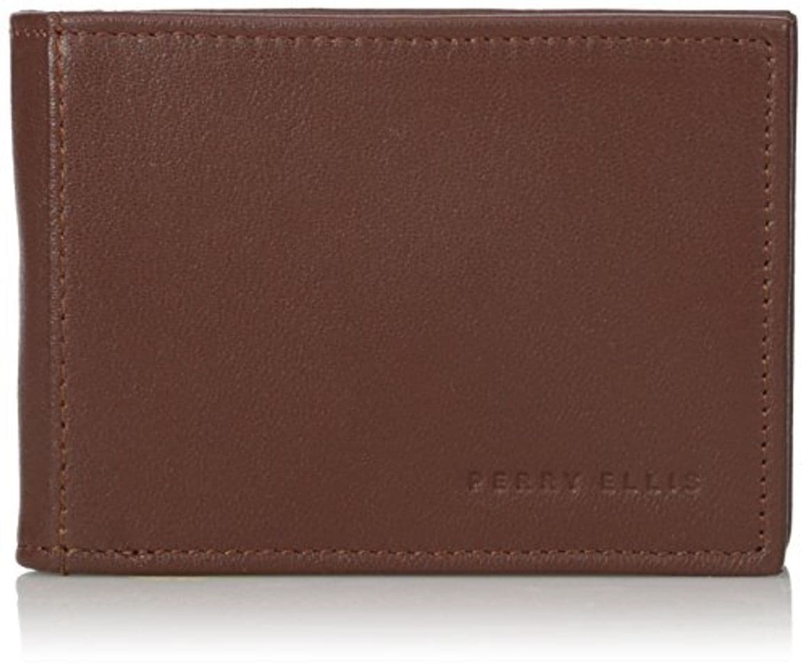 Product Perry Ellis - Cartera para Hombre, Bronceado