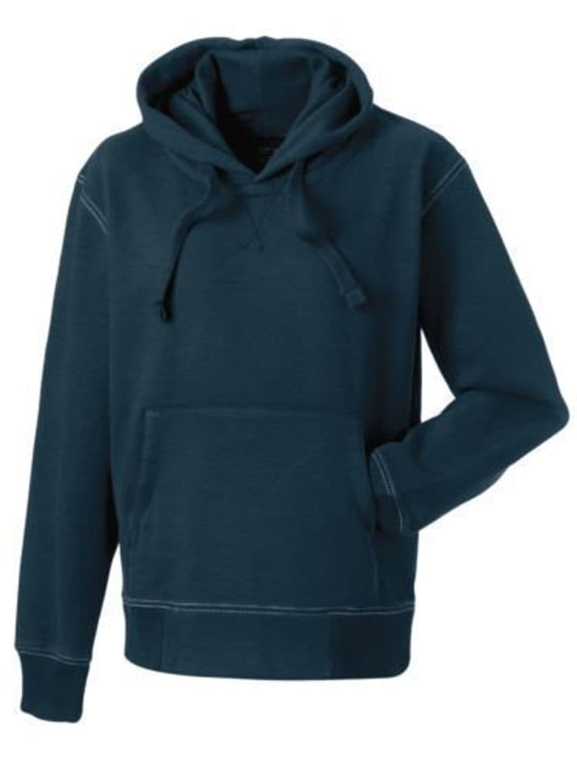 Fashion Russell Europe – Sudadera con Capucha para Hombre Blau