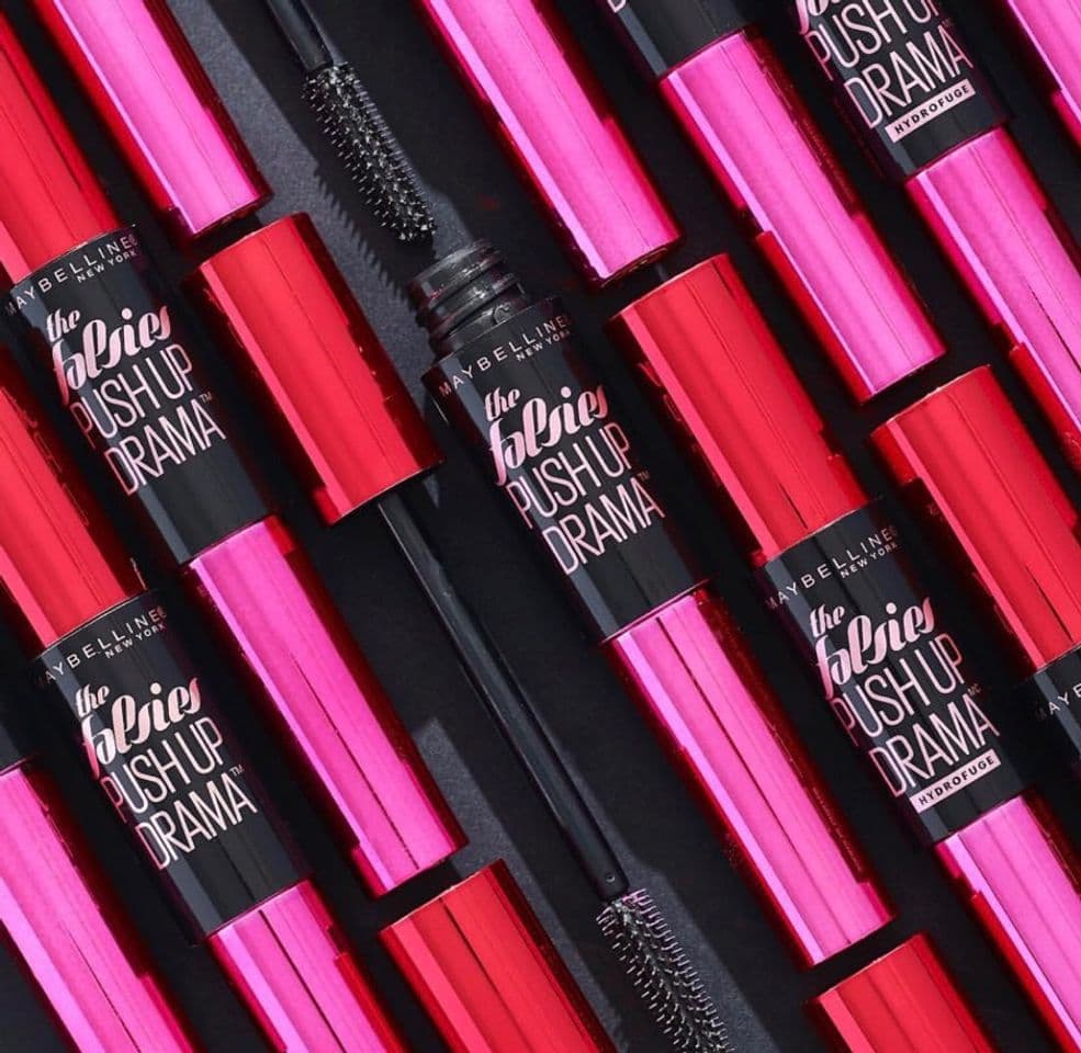 Belleza Maybelline New York Mascara de Pestañas Push Up Drama 001