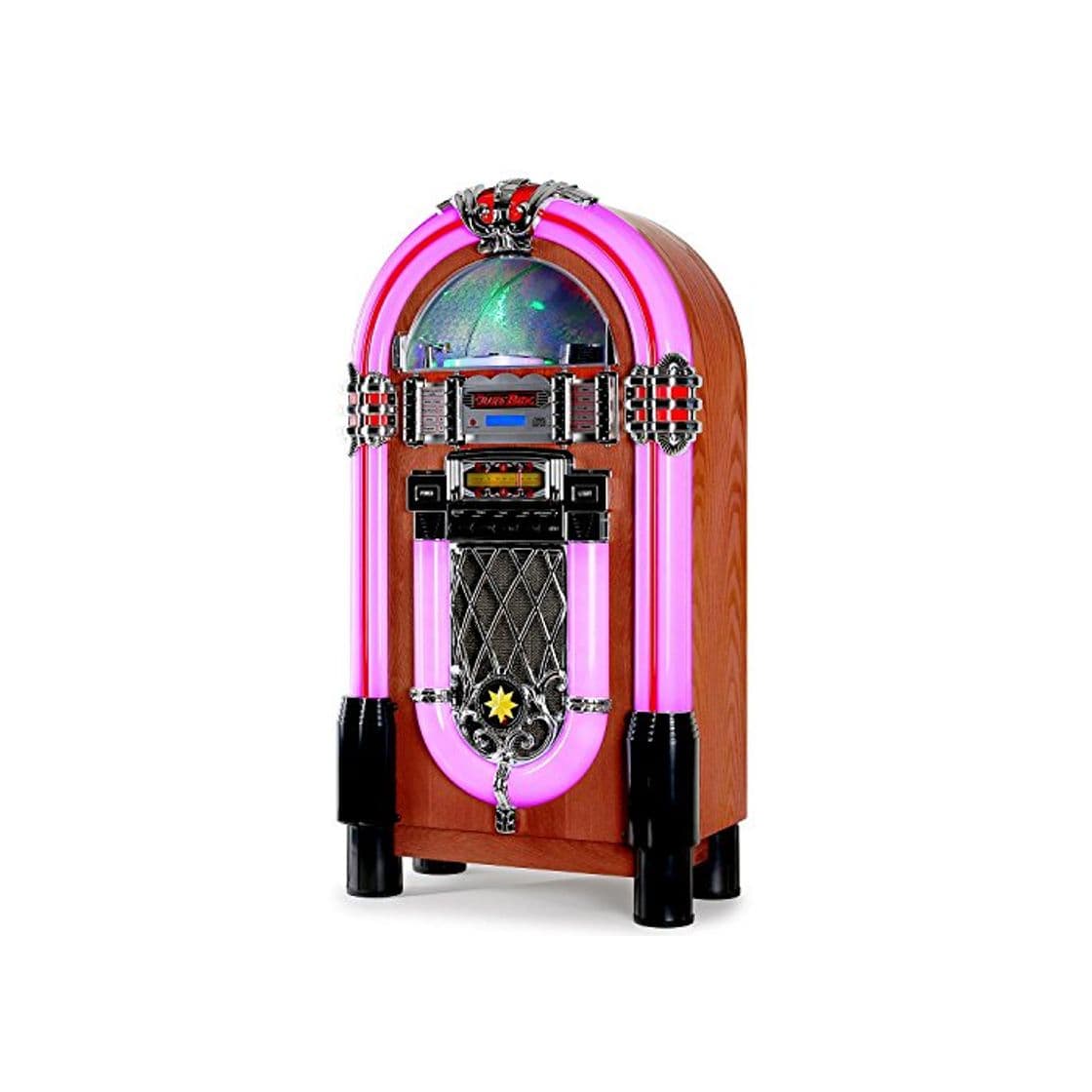 Producto AUNA Graceland XXL Jukebox Vintage - Rockola Discos